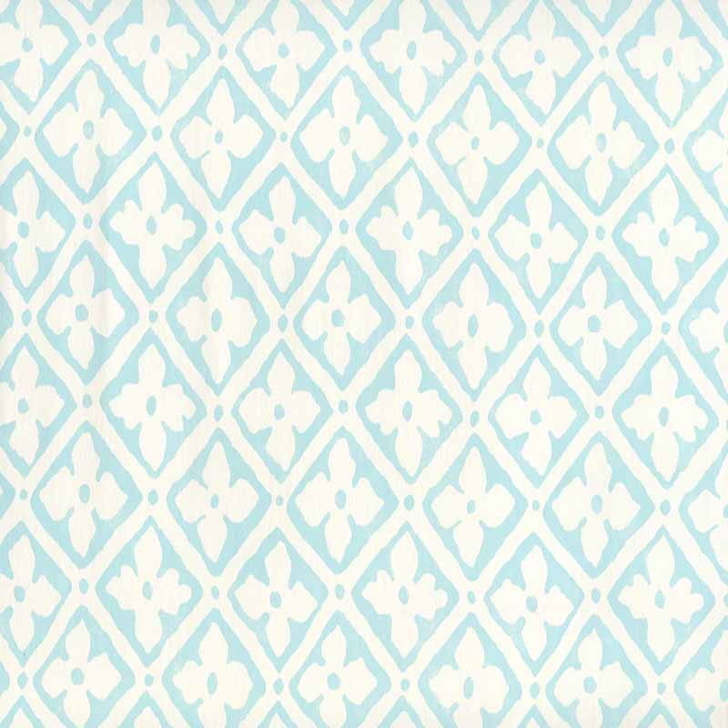 Quadrille Puccini Venice Blue Wallpaper 306330W-03