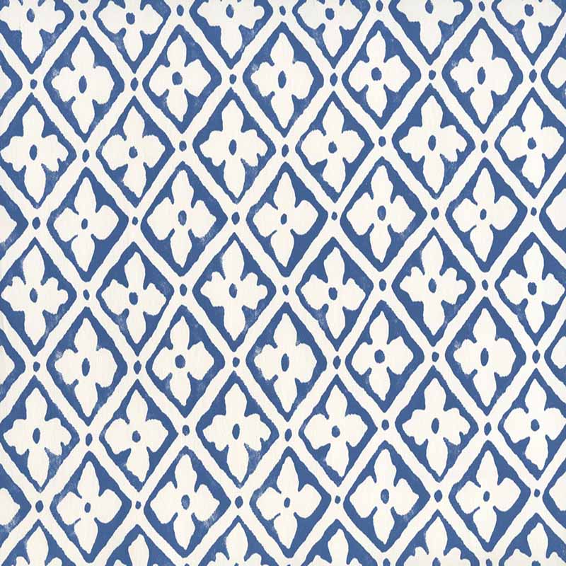 Quadrille Puccini New Navy Wallpaper 306330W-09