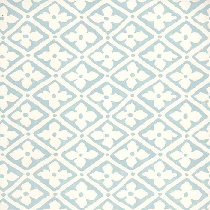 Quadrille Puccini Classic Blue Wallpaper 306330W-15