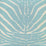 Quadrille Zebre New Blue Fabric Sample 306370F-03