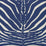 Quadrille Zebre New Navy Fabric Sample 306370F-09