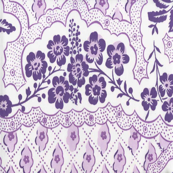 Quadrille Leopardo Ii Purple Lilac Fabric 306430C-05CTN