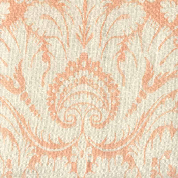 Quadrille Borghese Background Peche Fabric 306470F-03