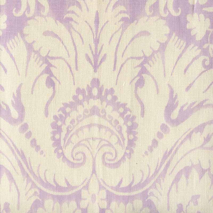 Quadrille Borghese Background Lavender Fabric Sample 306470F-04