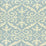 Quadrille French Damask Reverse Soft Windsor Blue Fabric Sample 306495F-03