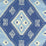 Quadrille Quilt Batik Multi Denim Blues Fabric Sample 306620F-05