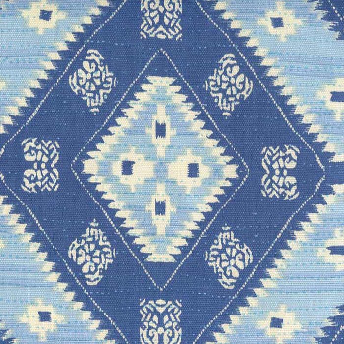 Quadrille Quilt Batik Multi Denim Blues Fabric 306620F-05