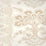 Quadrille Chantilly Stripe Beige Wallpaper Sample 306700W-BGAWP