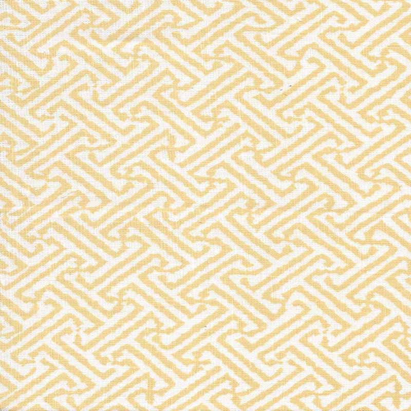 China Seas Java Java Yellow Fabric Sample 3080-02