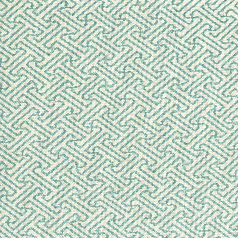 China Seas Java Petite Turquoise Fabric 3085-01