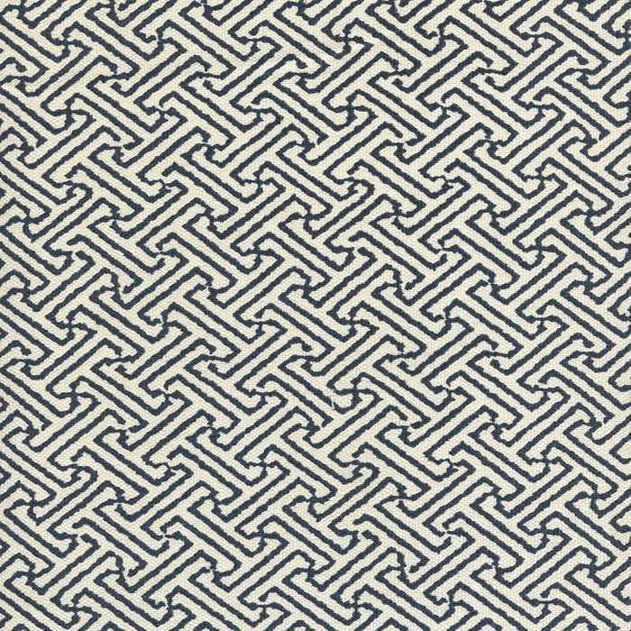 China Seas Java Petite Navy Fabric Sample 3085-07