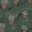 Schumacher Umbrella Leaves Navy Wallpaper 3119