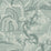 Schumacher Indigo Garden Mineral Wallpaper 3131