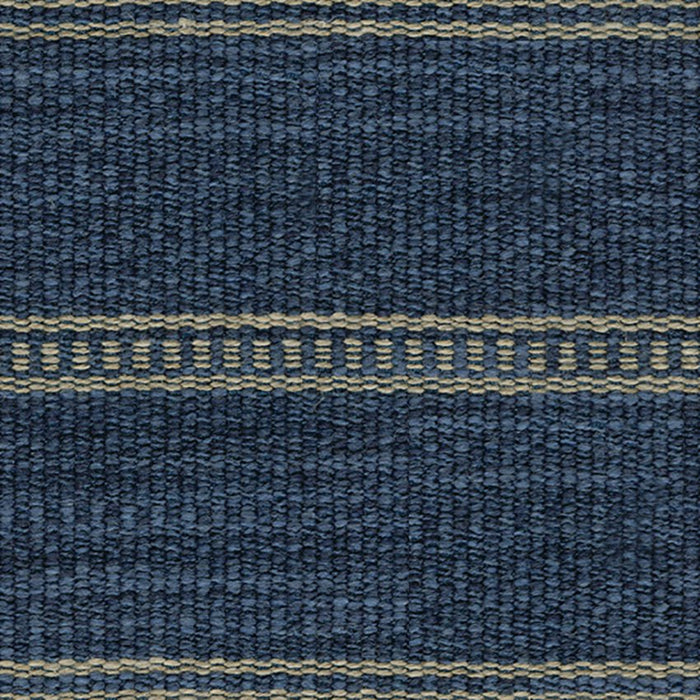 Kravet Couture Saddle Stripe Indigo Fabric Sample 31511.516.0