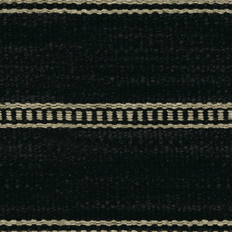 Kravet Couture Saddle Stripe Onyx Fabric Sample 31511.816.0