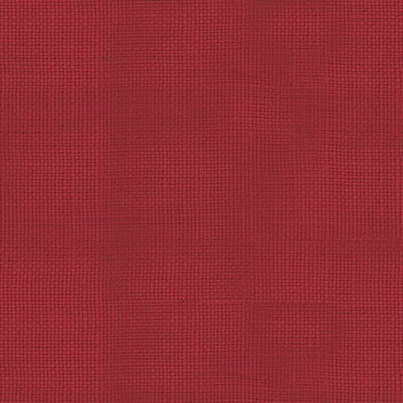 Brunschwig & Fils Bankers Linen Red Fabric Sample 8017144.19.0