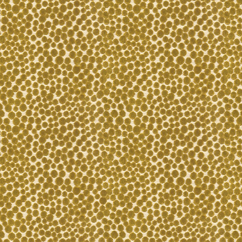 Kravet Couture Polka Dot Plush Quince Fabric Sample 32972.23.0