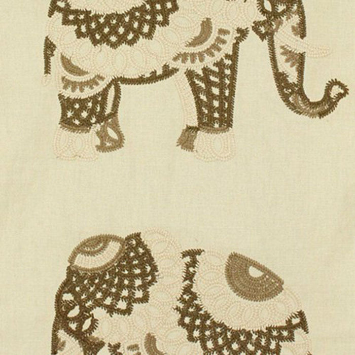 Kravet Couture Elephant Stitch Natural Grey Fabric Sample 33080.1611.0