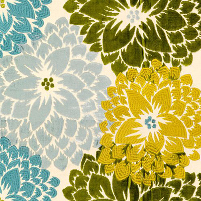 Kravet Couture Haute Pursuit Blue Green Fabric Sample 33082.313.0