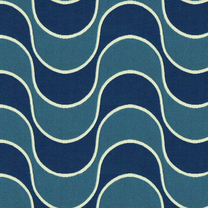 Kravet Design Making Waves Admiral Fabric Sample 33512.5.0