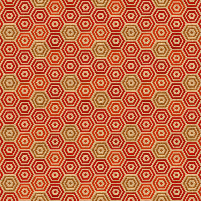 Kravet Contract Torina Persimmon Fabric Sample 33638.419.0