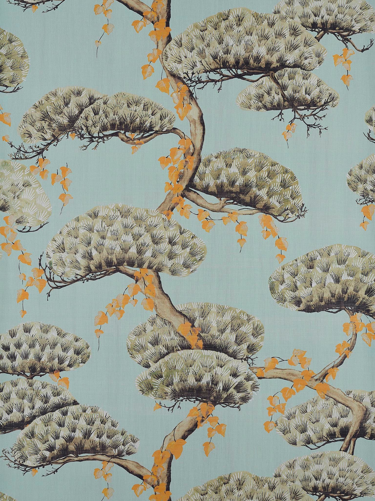 Pierre Frey Momiji Celadon Wallpaper FP838001