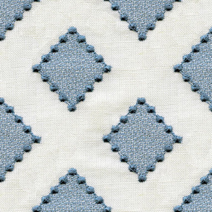 Kravet Basics Diamondots Indigo Fabric Sample 34267.516.0