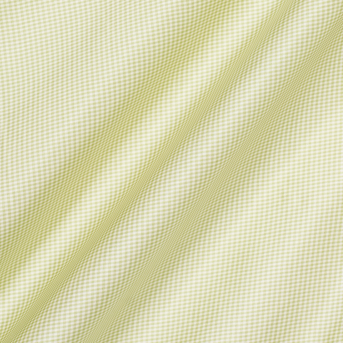 Schumacher Dalton Silk Gingham Leaf Fabric 3449000