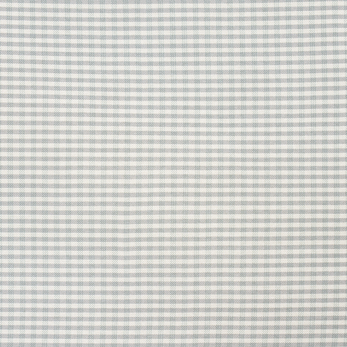 Schumacher Dalton Silk Gingham Chambray Fabric 3449002