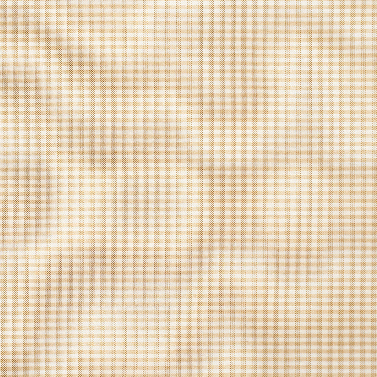 Schumacher Dalton Silk Gingham Cafe' Fabric 3449003