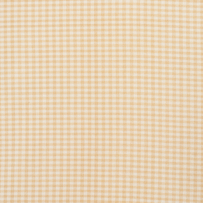 Schumacher Dalton Silk Gingham Sand Fabric Sample 3449004