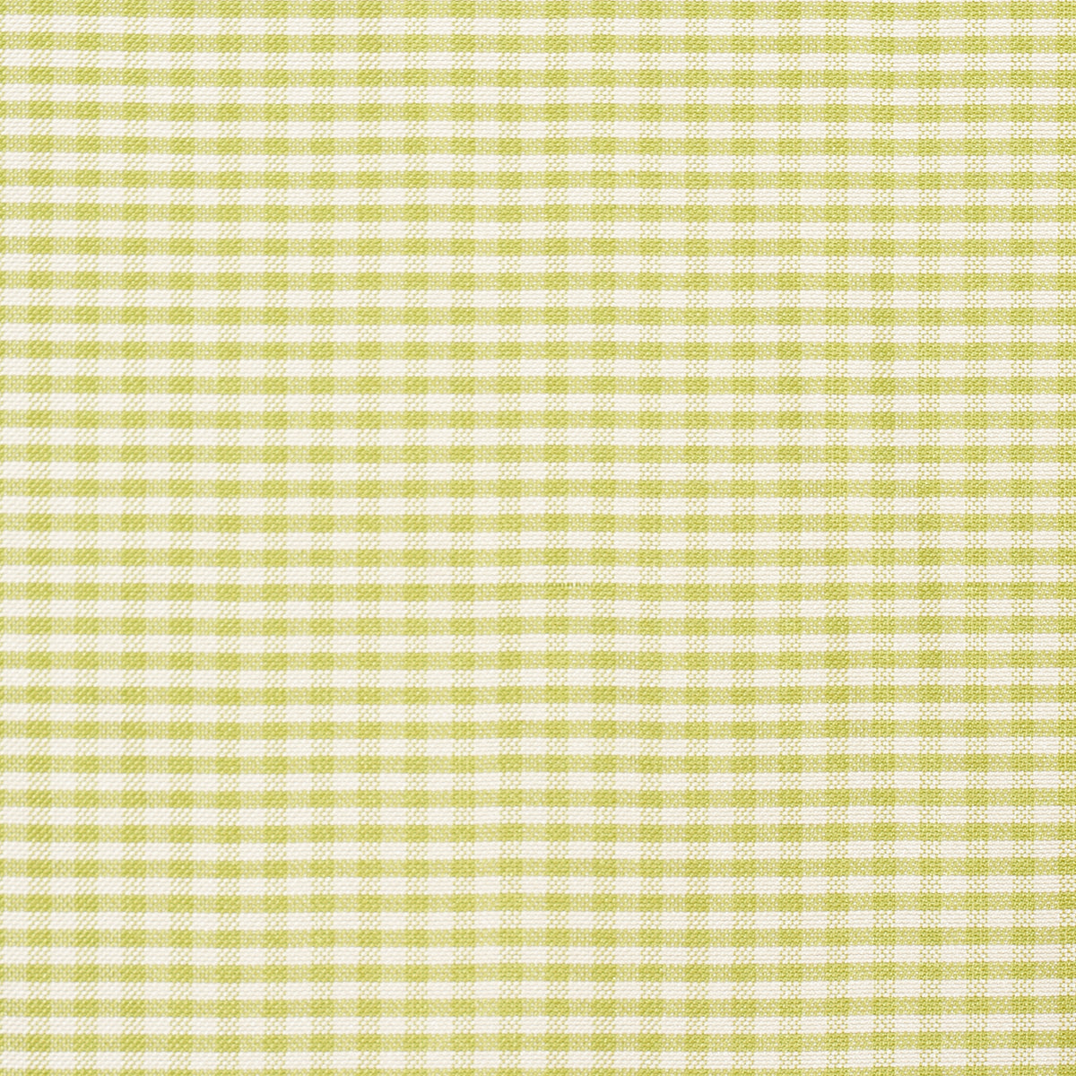 Schumacher Dalton Silk Gingham Chartreuse Fabric 3449006