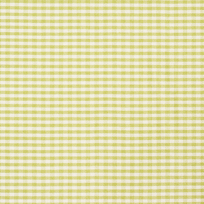 Schumacher Dalton Silk Gingham Chartreuse Fabric 3449006