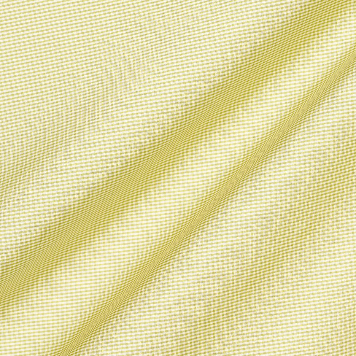 Schumacher Dalton Silk Gingham Chartreuse Fabric 3449006