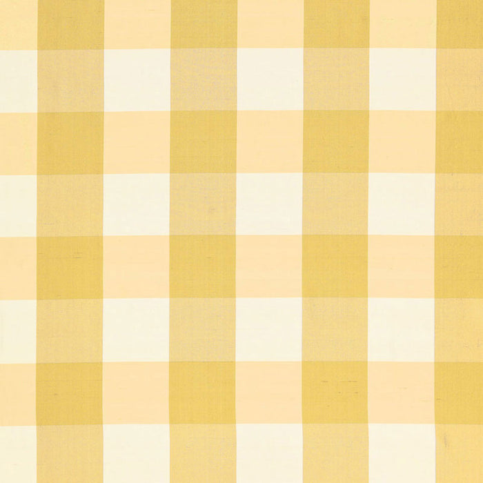 Schumacher Montgomery Silk Plaid Sunrise Fabric 3455000