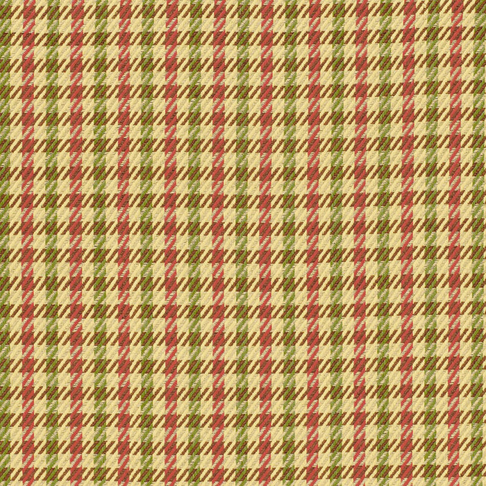 Schumacher Brayden Houndstooth Rosemont Fabric Sample 3467004