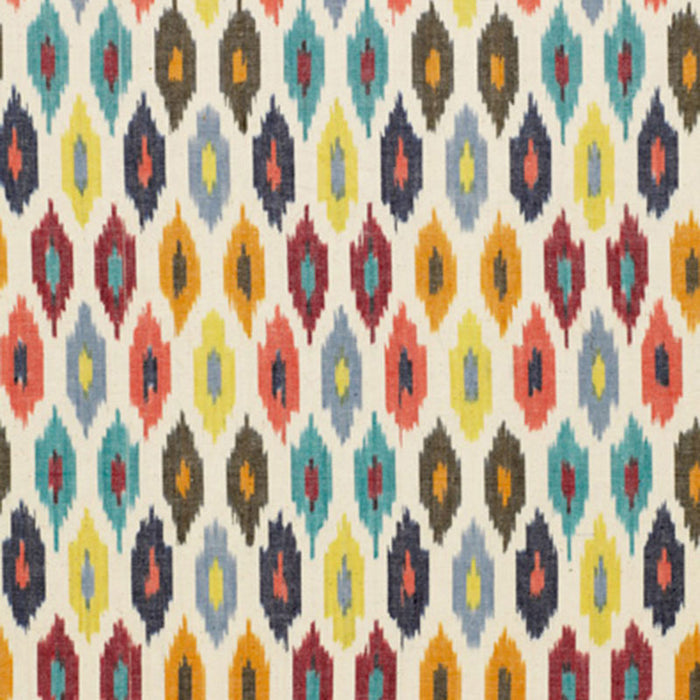 Schumacher Sunara Ikat Confetti Fabric Sample 3471000