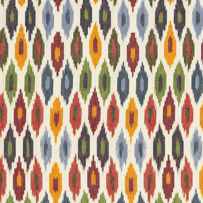 Schumacher Sunara Ikat Spice Fabric 3471001