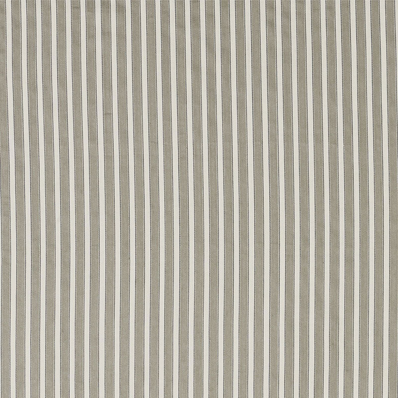 Schumacher Antique Ticking Stripe Linen Fabric Sample 3475006