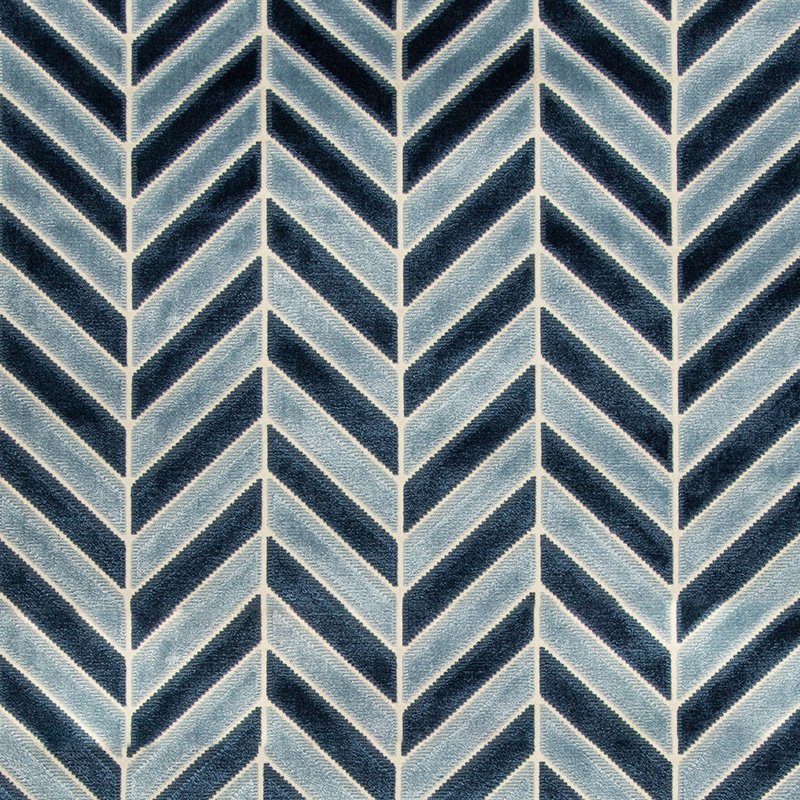 Kravet Couture Pinnacle Velvet Navy Fabric Sample 34779.5.0