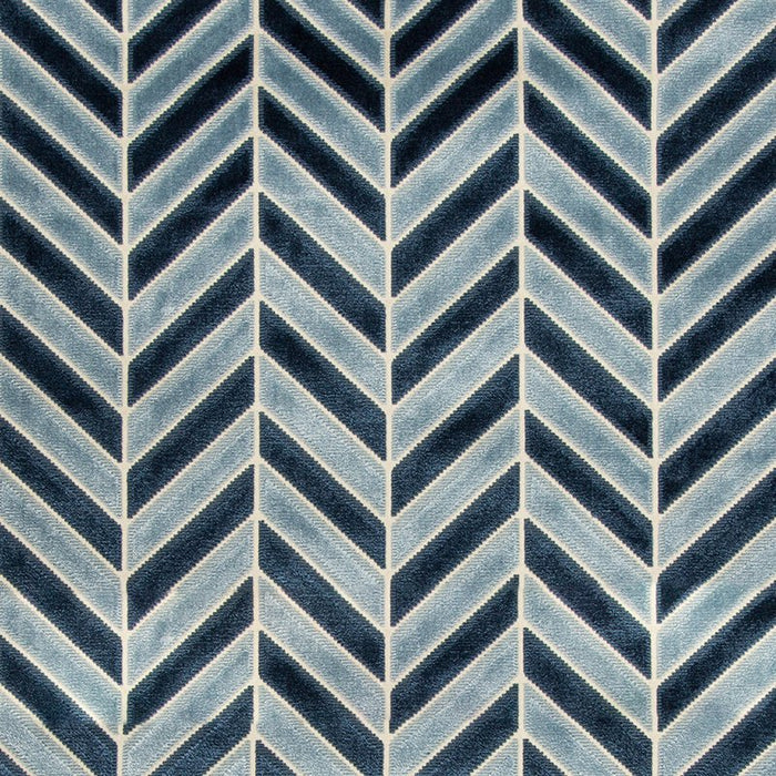 Kravet Couture Pinnacle Velvet Navy Fabric Sample 34779.5.0