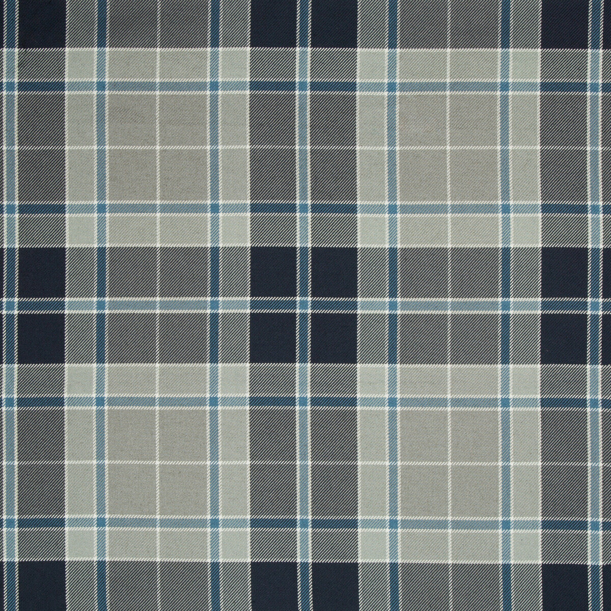 Kravet Couture Handsome Plaid Delft Fabric Sample 34793.511.0