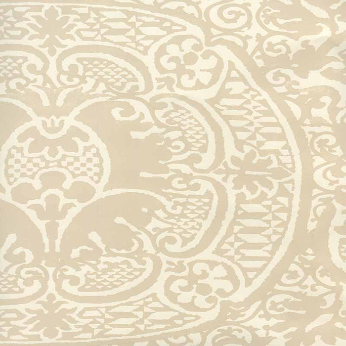 Quadrille Veneto Beige Wallpaper Sample 352000W-02OWP