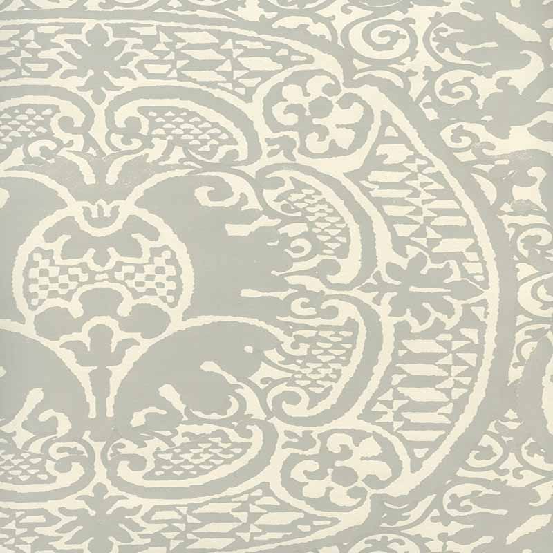 Quadrille Veneto Gray Wallpaper 352000W-03OWP