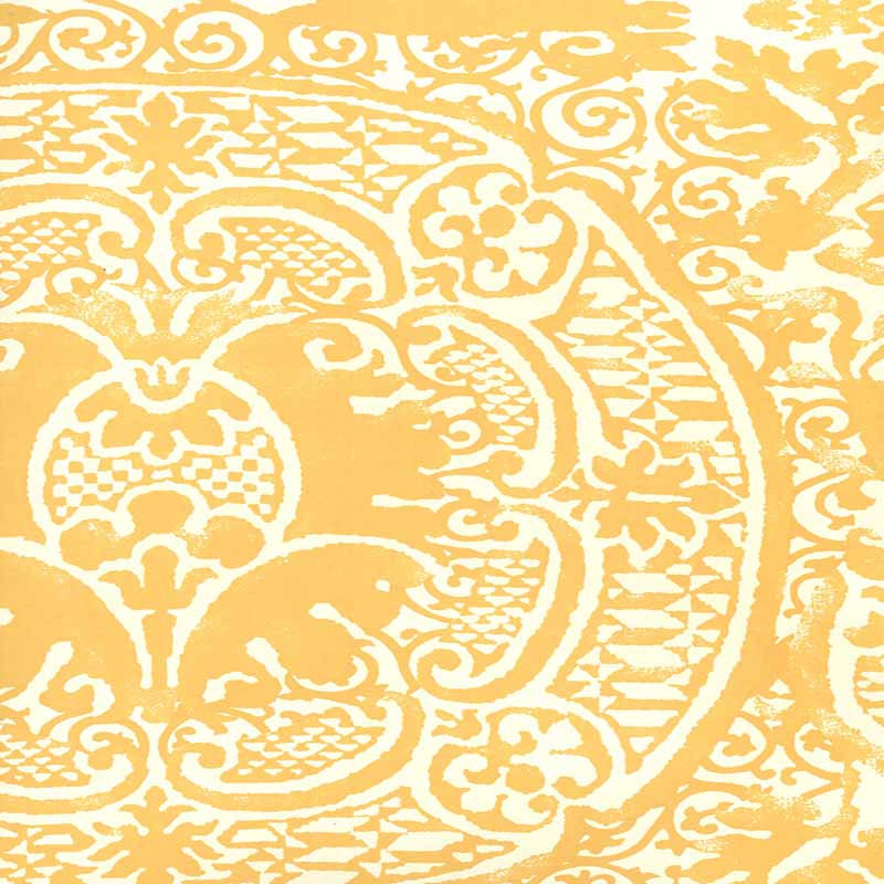 Quadrille Veneto Maize Wallpaper 352000W-04OWP