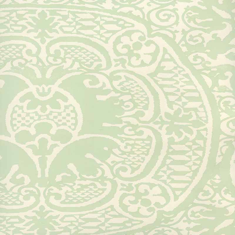 Quadrille Veneto Soft French Green Wallpaper 352000W-24OWP