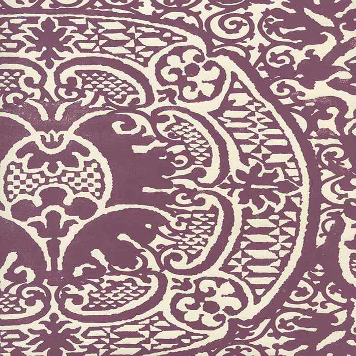 Quadrille Veneto Plum Wallpaper Sample 352000W-26OWP