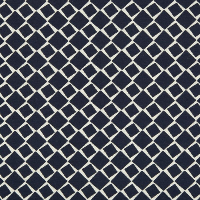 Kravet Design Diamondedge Navy Fabric Sample 35356.50.0