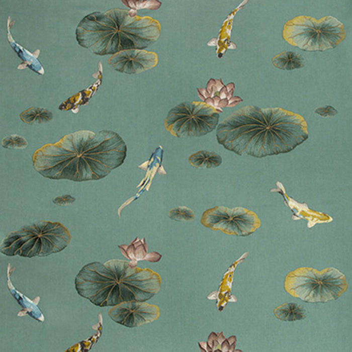 Kravet Couture Lotus Pond Sage Fabric Sample 35460.35.0