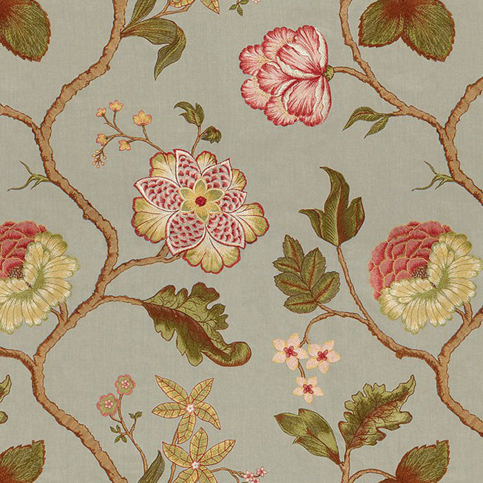 Kravet Couture Couture Floral Mineral Fabric Sample 3572.913.0